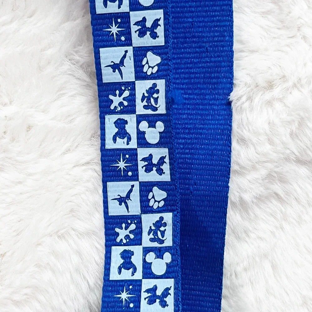 🔮 5/$25 Disney Characters Stitch Tinker Chip Dale Lanyard / Card Holder
